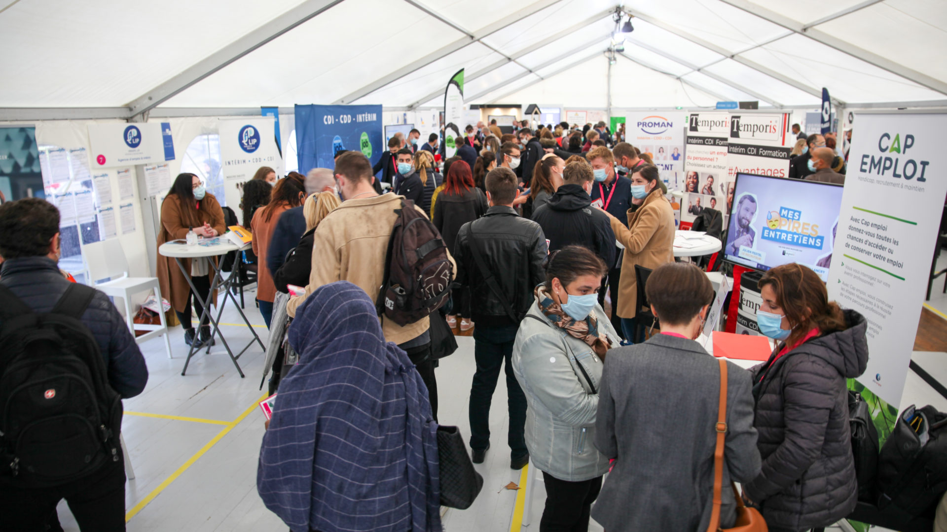 Le CEP au village des recruteurs à Dijon