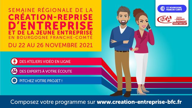 Semaine régionale de la création d'entreprise