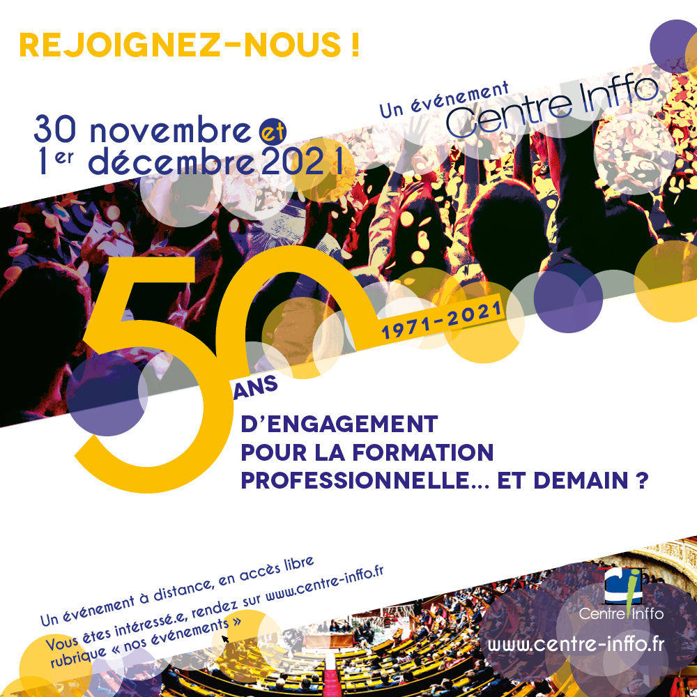 Le Réseau EVA partenaire de centre inffo a l'occasion des 50 ans de la loi Delors
